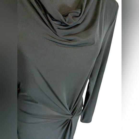 Michael Kors Black Draped Dress - Picture 3 of 13